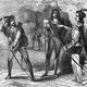 Archery in the Middle Ages, circa 1300. A 19th century engraving.